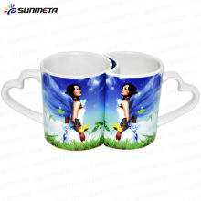 sublimation couple lovers mugs love handle lovers mug